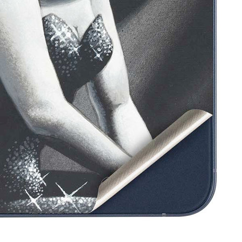 Betty Boop Black and White Galaxy A35 5G Skin